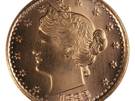 1883 Liberty V 1oz. .999 Fine Copper Online Sale