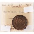 1858 Canada 1-Cent ICCS Certified VF-20 (Corrosion, Cleaned) For Cheap