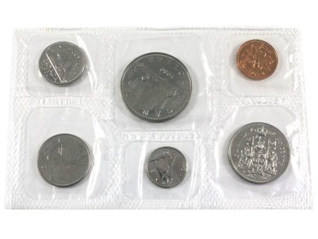 1986 Canada Proof-Like set in original pliofilm plastic as issued by Mint Online