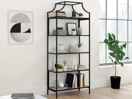 Harvey Park Bookcase Black For Cheap