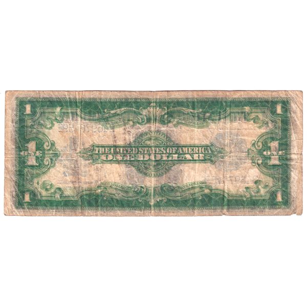 USA 1923 $1 Note, FR#238, Silver Certificate, Woods-White, Fine (F-12) Damaged Hot on Sale