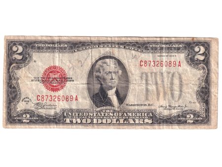 USA 1928D $2 Note, Julian-Morgenthau, FR #1505, VF (Writing) Sale