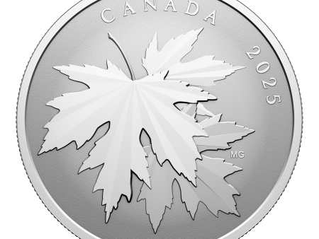 2025 Canada $10 Gleaming Maple Leaves Fine Silver (No Tax) Online Hot Sale