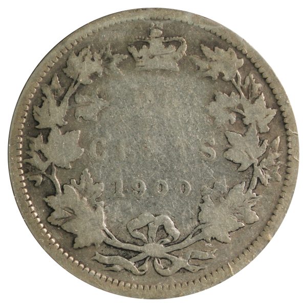 1900 Canada 25-Cents G-VG (G-6) Scratched, Cleaned or Impaired Online