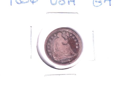 1856 USA Half Dime, Good (G-4) Discount