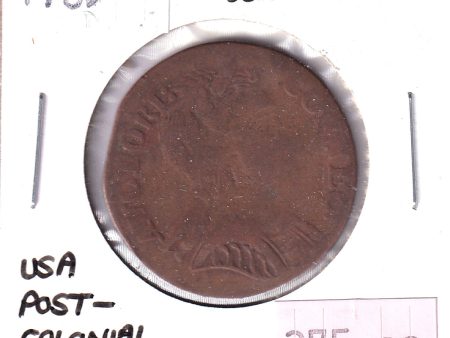 1785 USA Connecticut Post-Colonial Bust Right Token, F-VF Supply