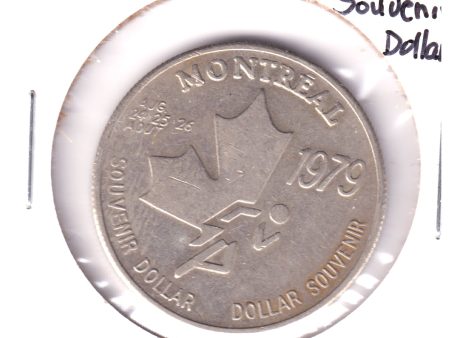 1979 Montreal Javelin World Cup Souvenir Dollar Token Cheap