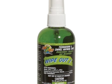 Zoo Med Wipe Out 1 Small Animal & Reptile Terrarium Cleaner Disinfectant Cheap