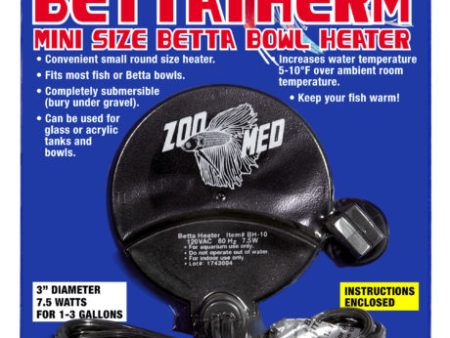 Zoo Med BettaTherm™ Mini Size Betta Bowl Heater Discount